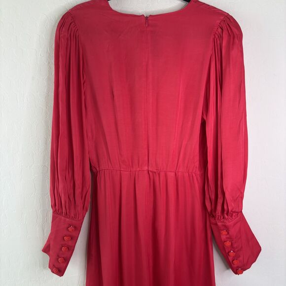 Farm Rio Red Cutout Maxi Dress - Picture 9 of 12